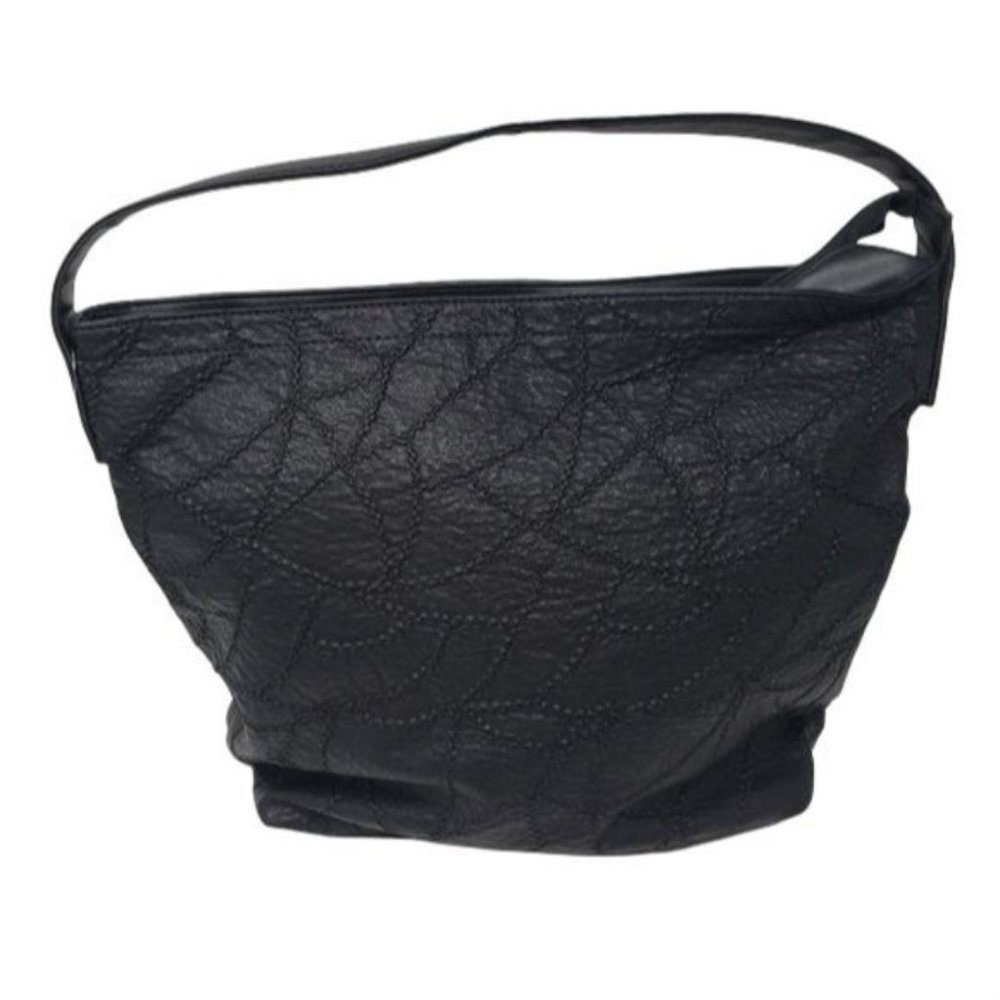 MIA & LUCA Large Black multi zipper  & stitches